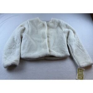 Vintage Duffel Outdoor Canada Plush Faux Fur Jacket Size S NWT Mobwife